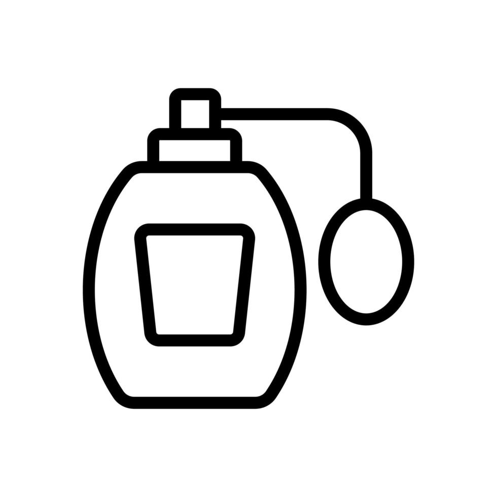 vettore icona profumo moderno. illustrazione del simbolo del contorno isolato