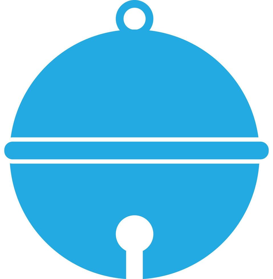 icona della campana dell'animale domestico su priorità bassa bianca. stile piatto. simbolo della campana dell'animale domestico. vettore