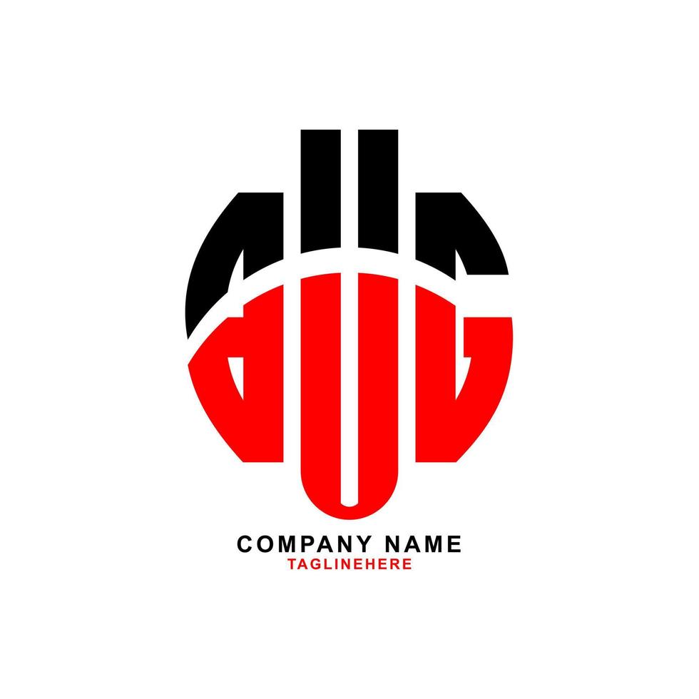 design creativo del logo della lettera dell'insetto con sfondo bianco vettore