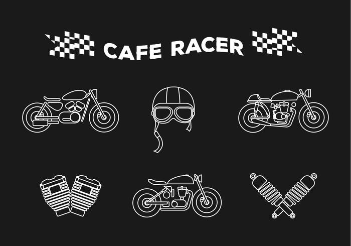 vettore cafe racer