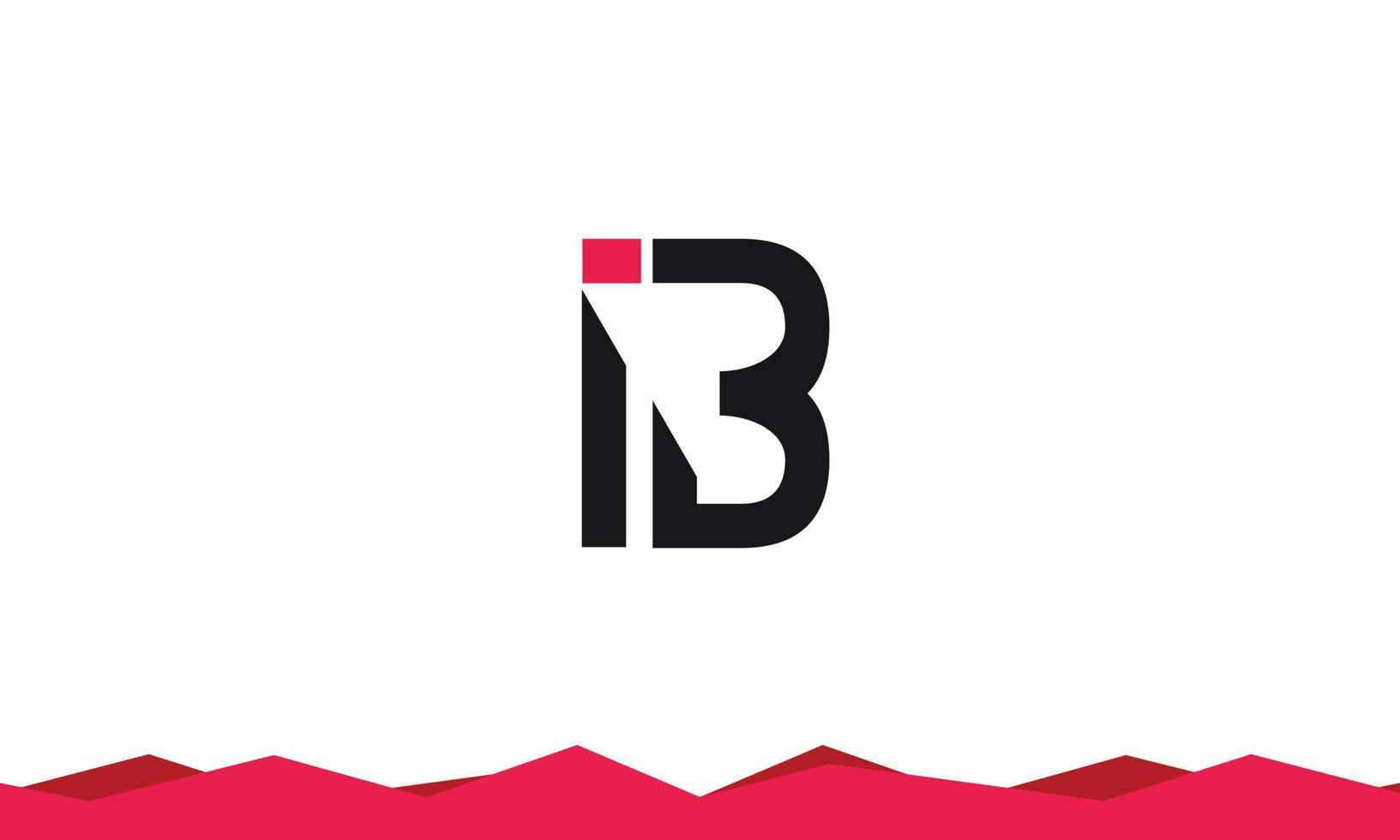 alfabeto lettere iniziali monogramma logo rb, br, r e b vettore