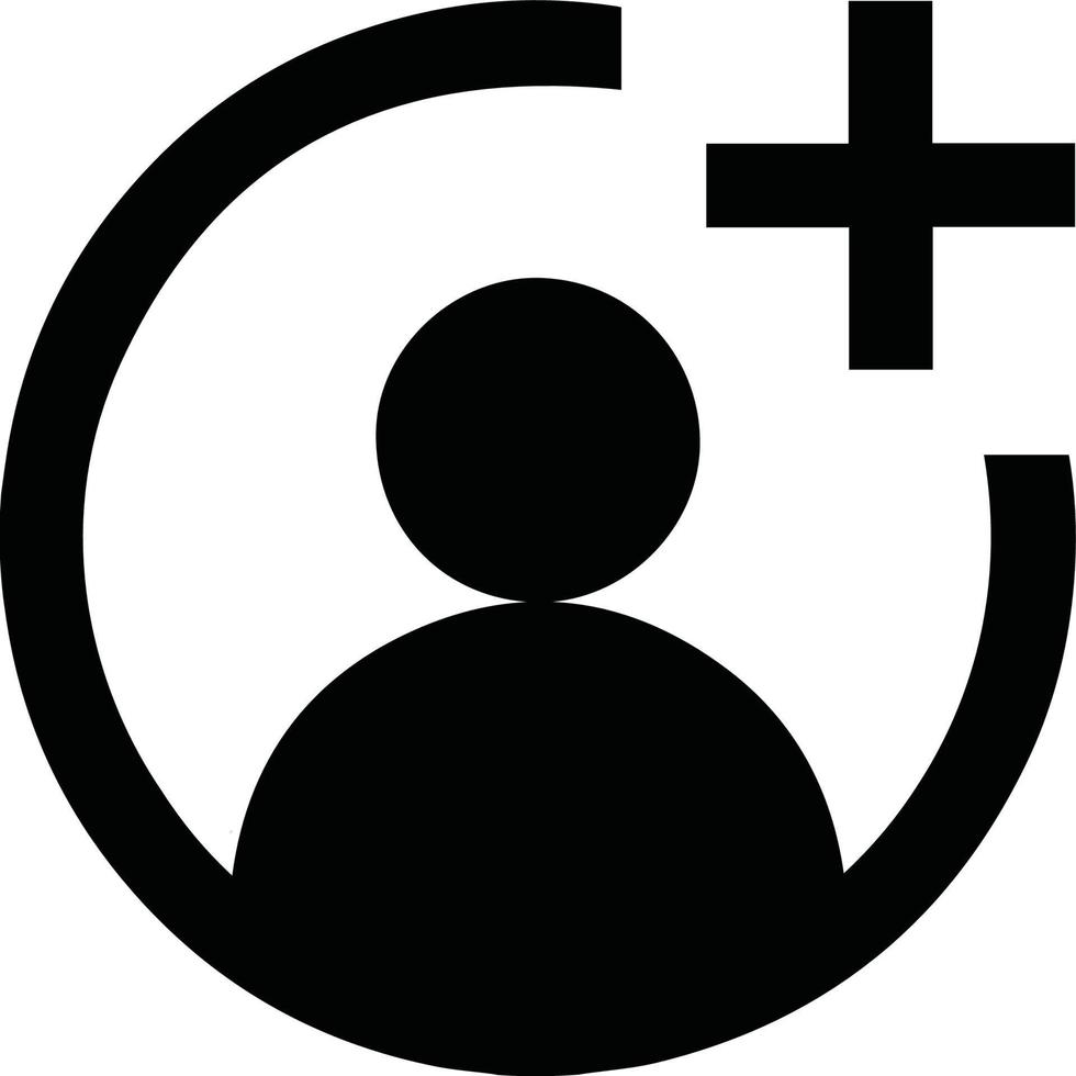 icona monocromatica. disegno dell'icona di persone. icona utente in stile piatto. icona della persona vettore