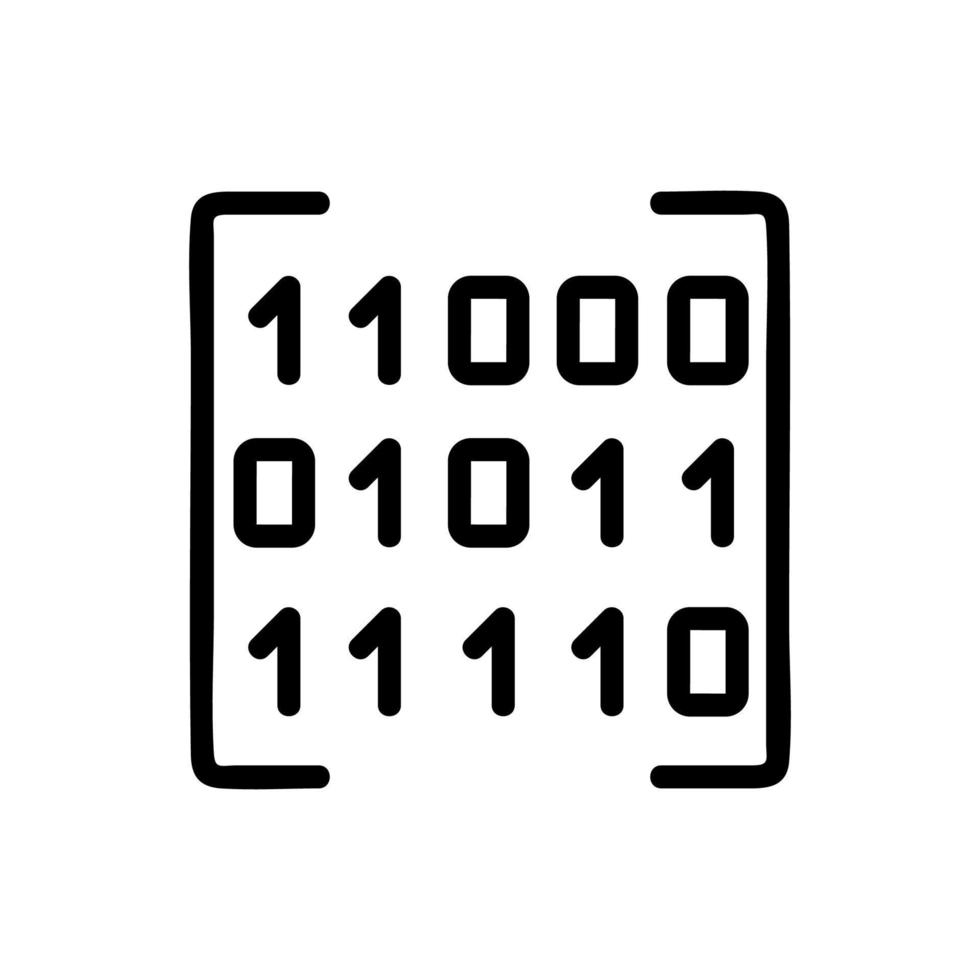 illustrazione del profilo vettoriale dell'icona di matematica di apprendimento