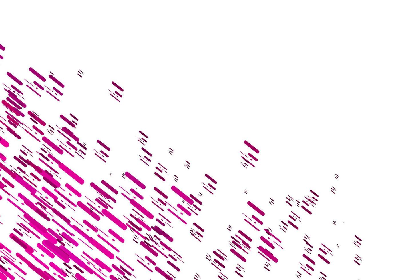 sfondo vettoriale rosa chiaro con linee rette.