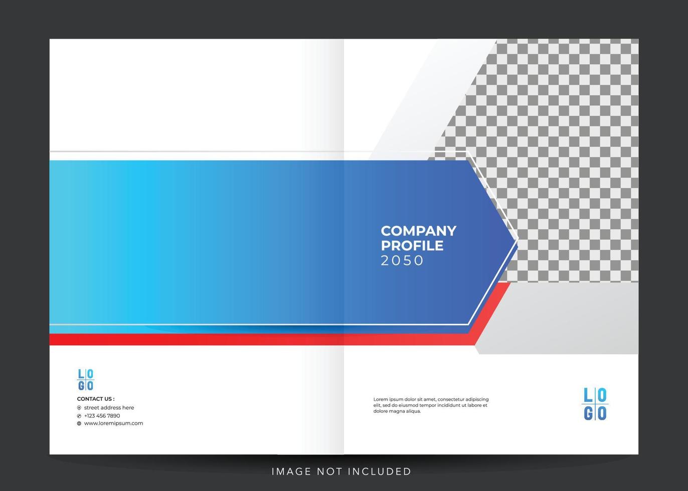 profilo aziendale, copertina del rapporto annuale vettore