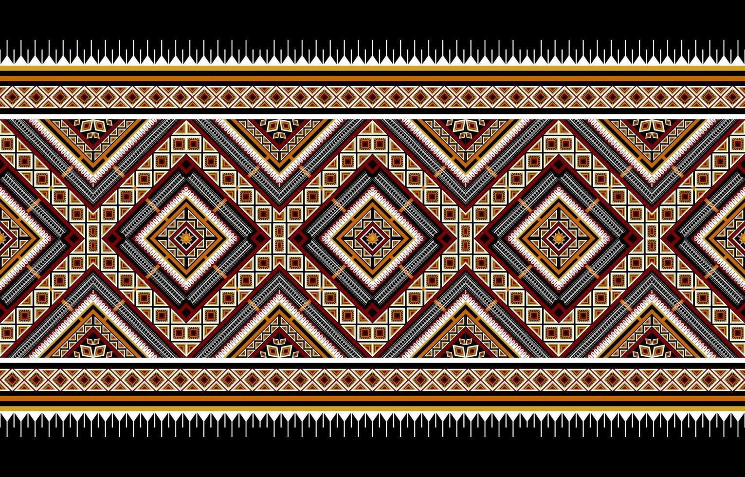 modello etnico geometrico astratto tradizionale. stile americano, messicano. design per sfondo, illustrazione, carta da parati, tessuto, batik, moquette, abbigliamento, ricamo vettore