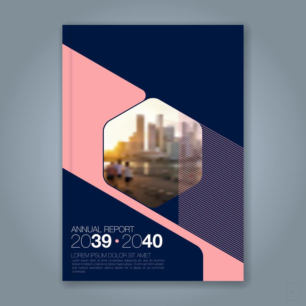 forme geometriche minime design sfondo per il poster del volantino dell'opuscolo della copertina del libro del rapporto annuale di affari vettore