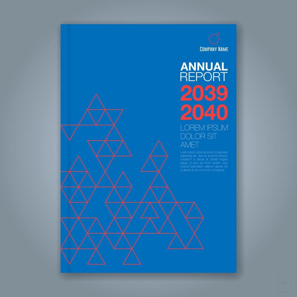 sfondo astratto cerchio geometrico minimo per il poster del volantino dell'opuscolo della copertina del libro del rapporto annuale di affari vettore