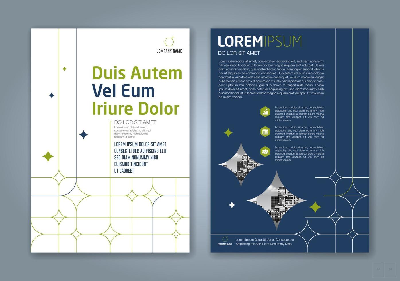 forme geometriche minime design sfondo per il poster del volantino dell'opuscolo della copertina del libro del rapporto annuale di affari vettore