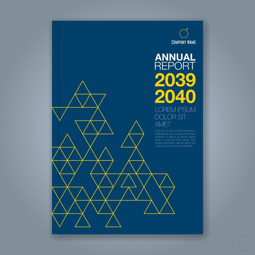 sfondo astratto cerchio geometrico minimo per il poster del volantino dell'opuscolo della copertina del libro del rapporto annuale di affari vettore
