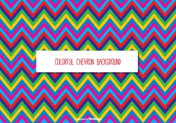 Sfondo colorato chevron vettore