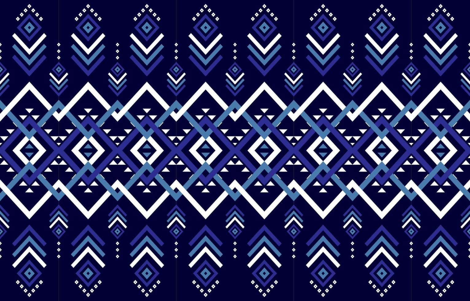 modello senza cuciture etnico geometrico tribale tradizionale. design per sfondo, illustrazione, carta da parati, tessuto, trama, batik, moquette, abbigliamento, ricamo vettore