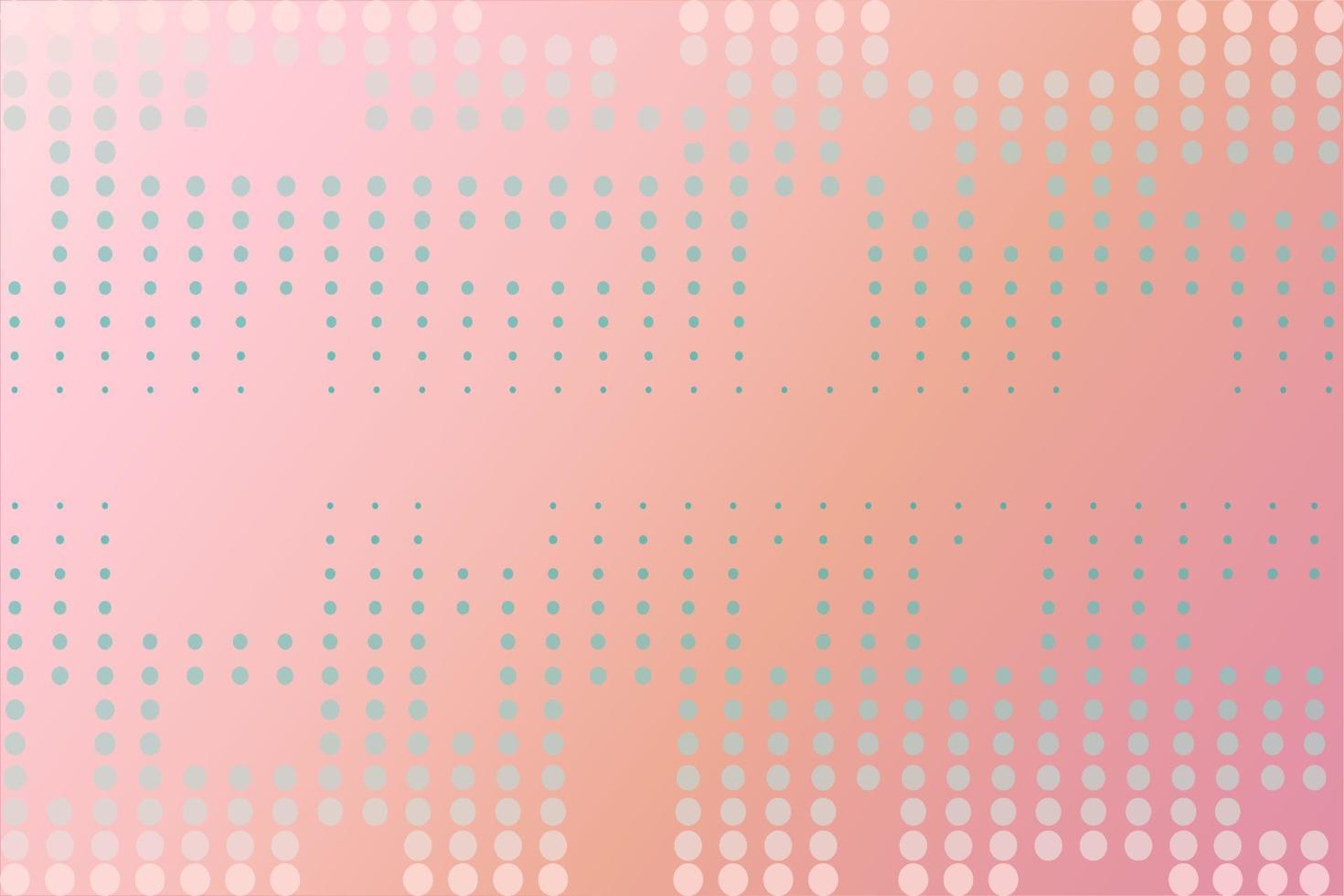 illustrazione vettoriale di uno sfondo astratto colorato calmo con trama sfumata per un design di copertina dinamico minimo. modello di poster rosa, giallo, verde per un poster