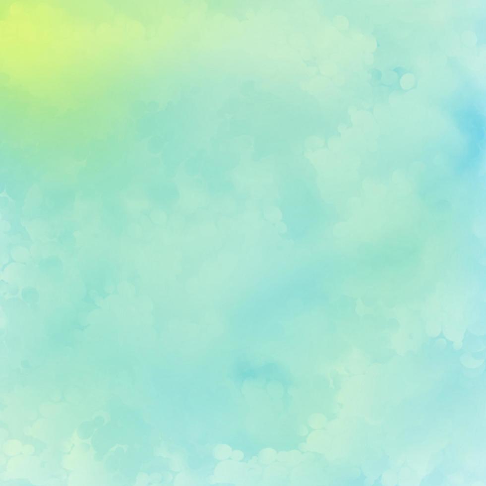 astratto sfondo acquerello nuvola e luce solare, illustrazione vettoriale