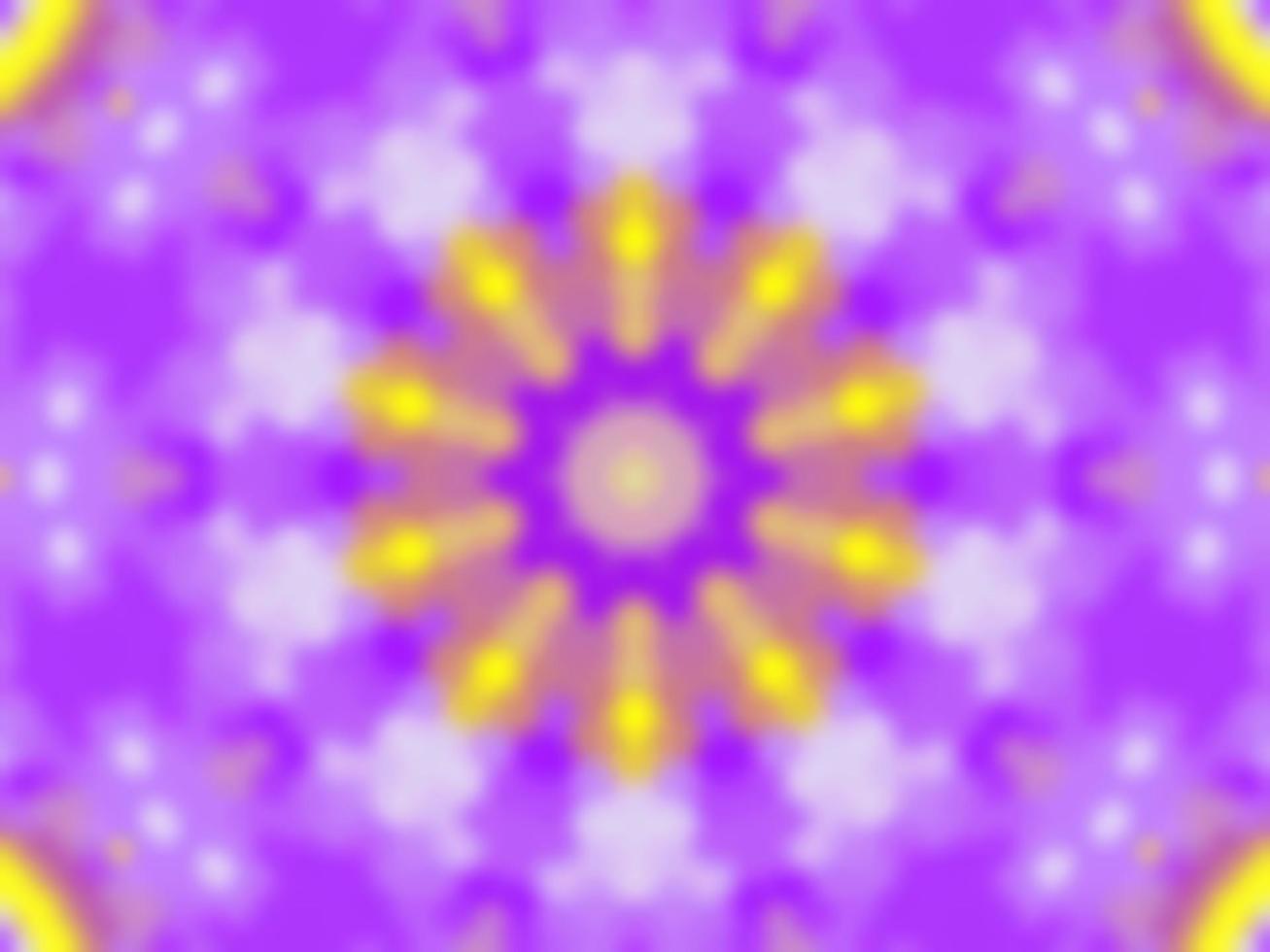 fiore sfocato tondo viola loto astratto sfondo, illustrazione vettoriale