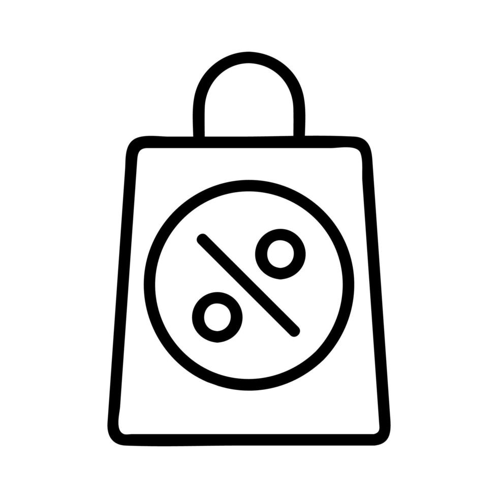 vettore icona cashback. illustrazione del simbolo del contorno isolato
