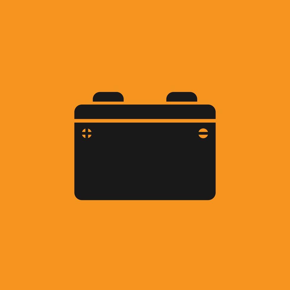 icona vettore batteria, simbolo di carica. design semplice e piatto per il web o l'app mobile