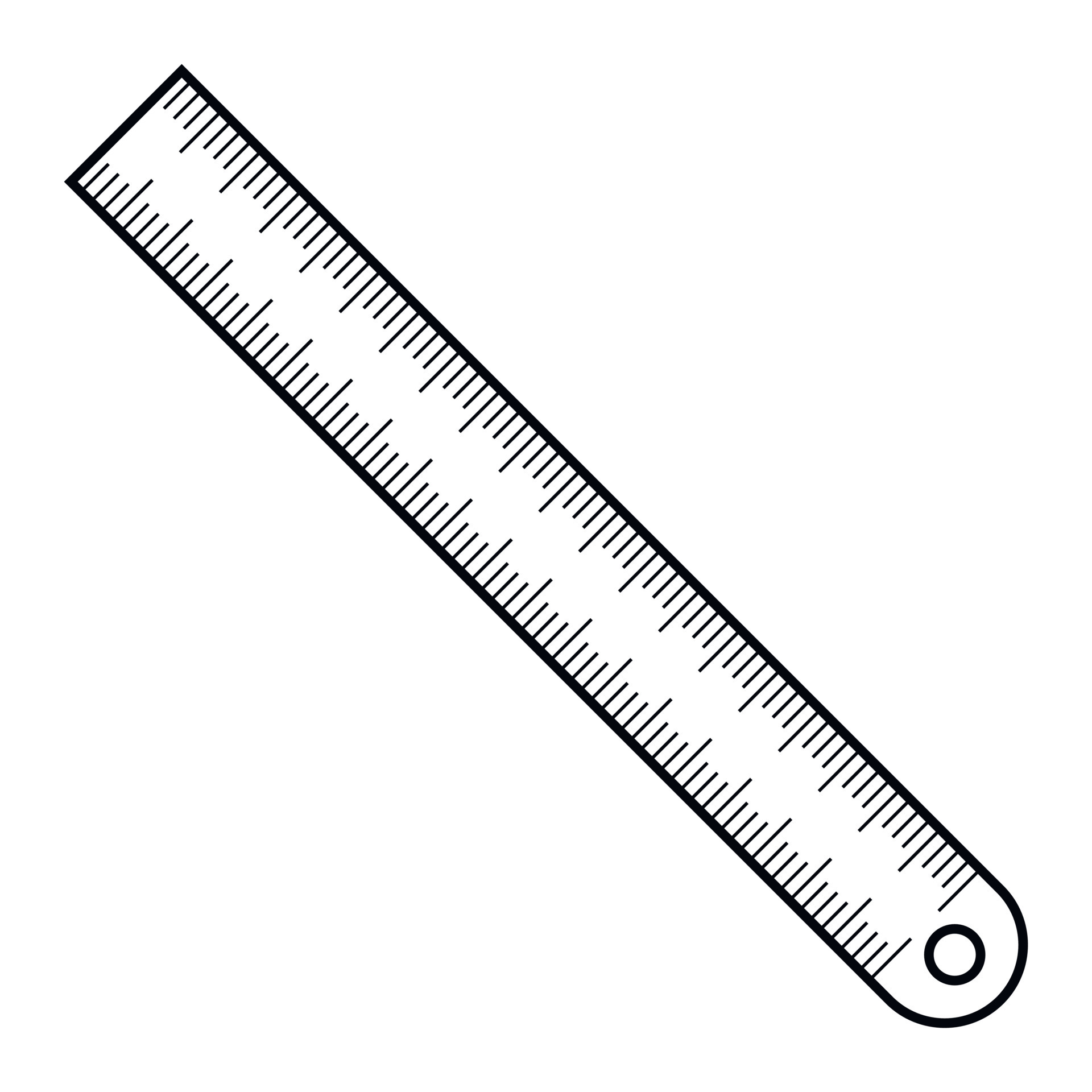 metallo righello icona, schema stile 15387200 Arte vettoriale a Vecteezy