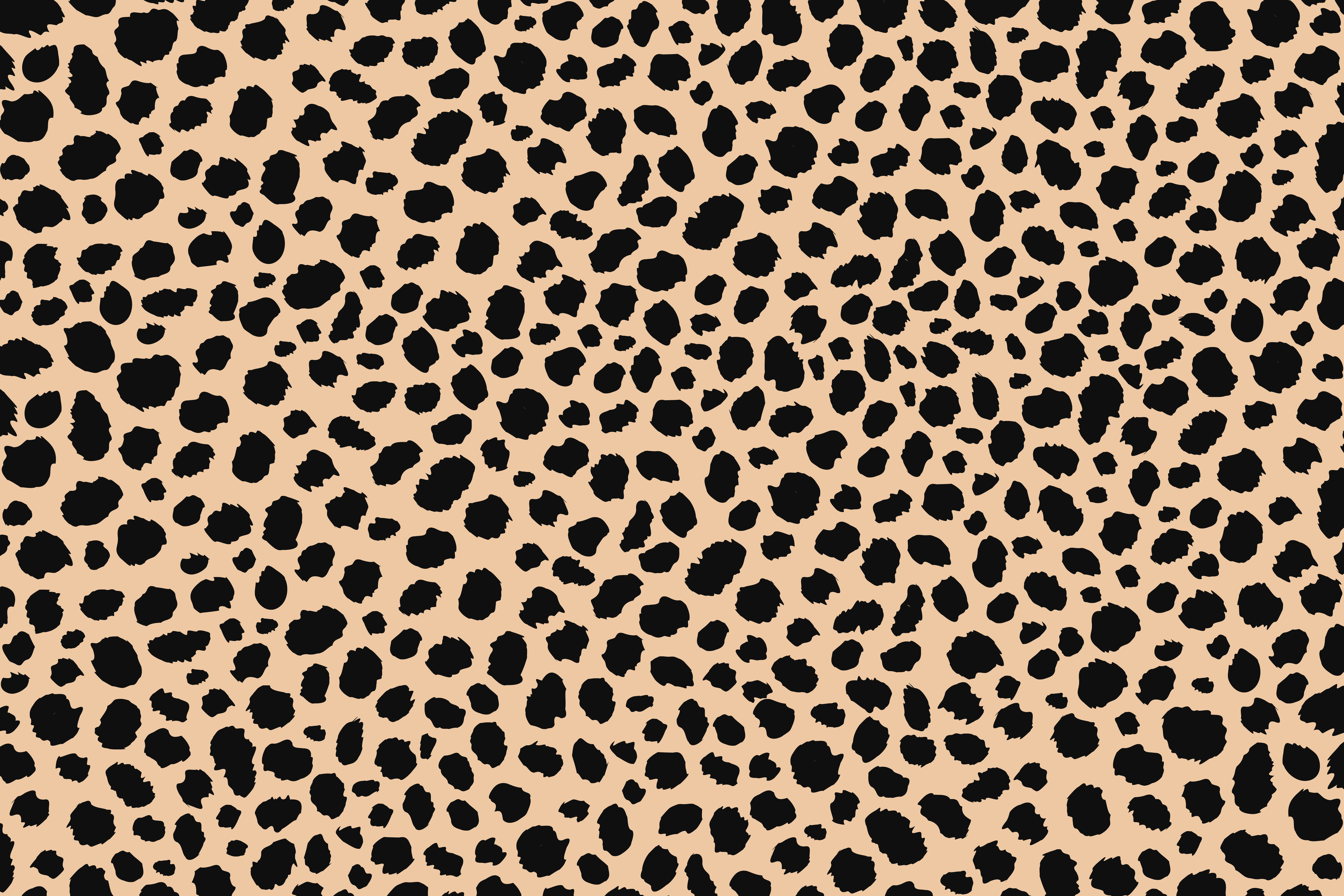 Пятна леопарда рисунок