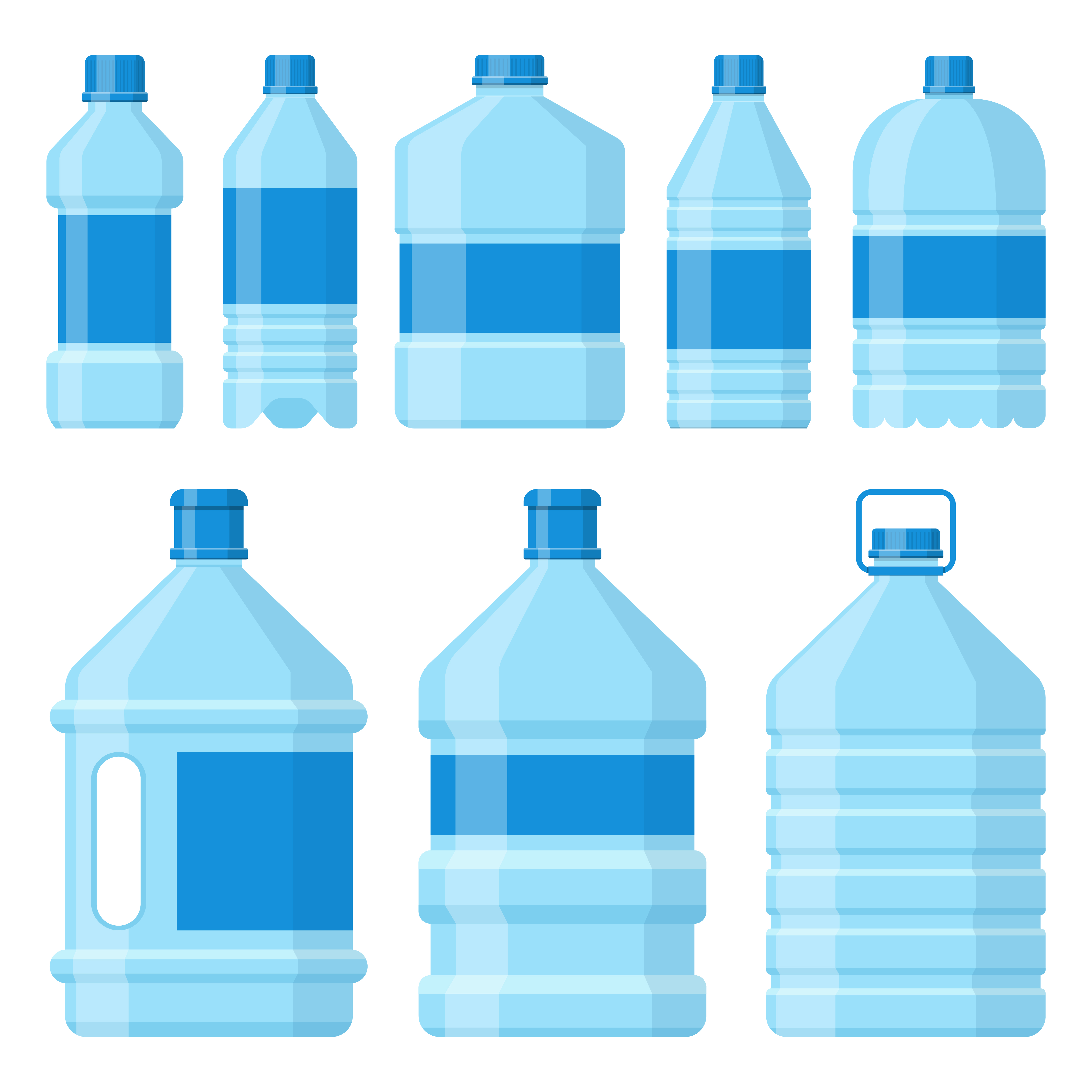 illustrazione di disegno vettoriale bottiglia d'acqua isolato su sfondo  bianco 1838144 Arte vettoriale a Vecteezy