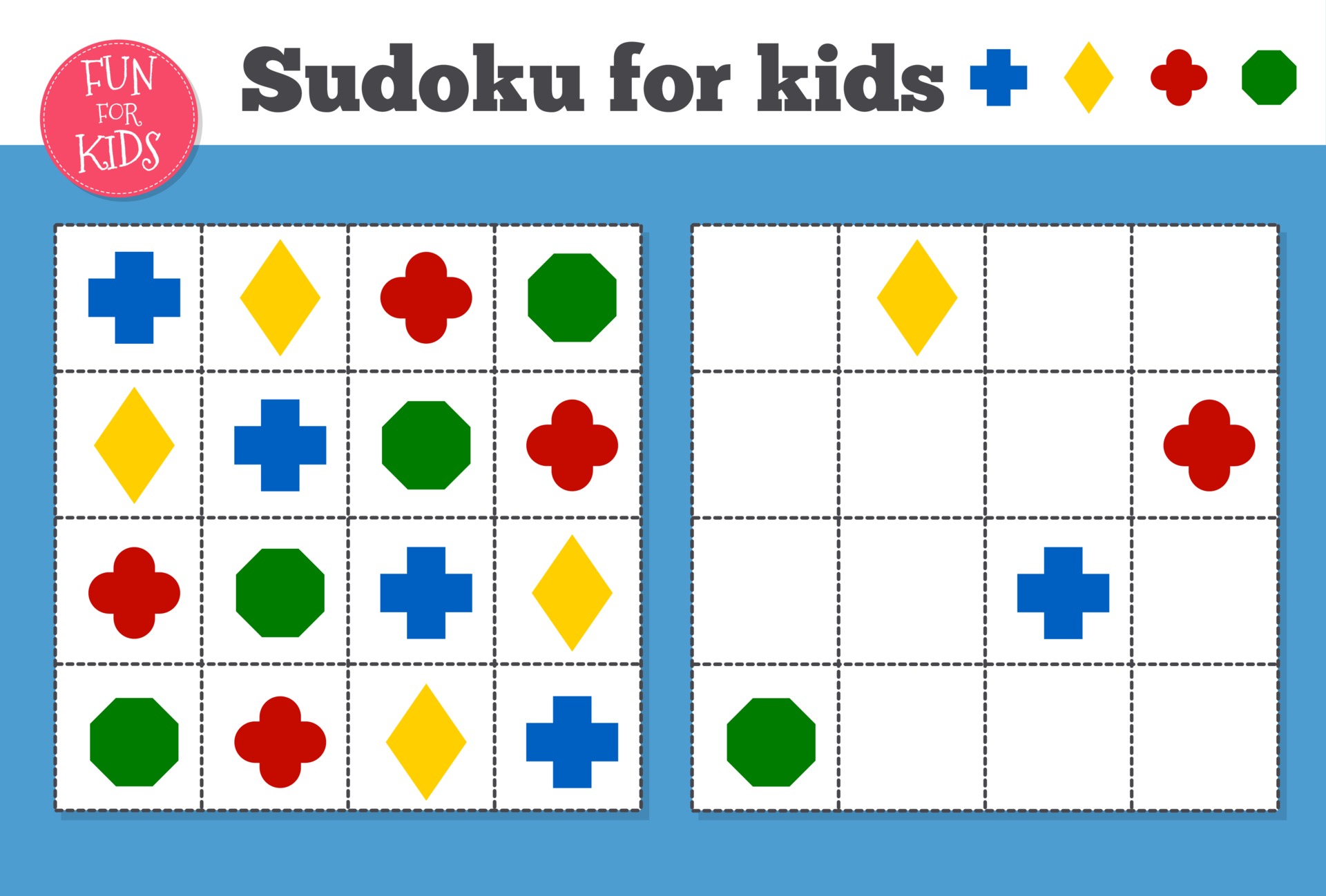 sudoku. mosaico matematico per bambini e adulti. quadrato magico. gioco di  puzzle di logica. 2143084 Arte vettoriale a Vecteezy