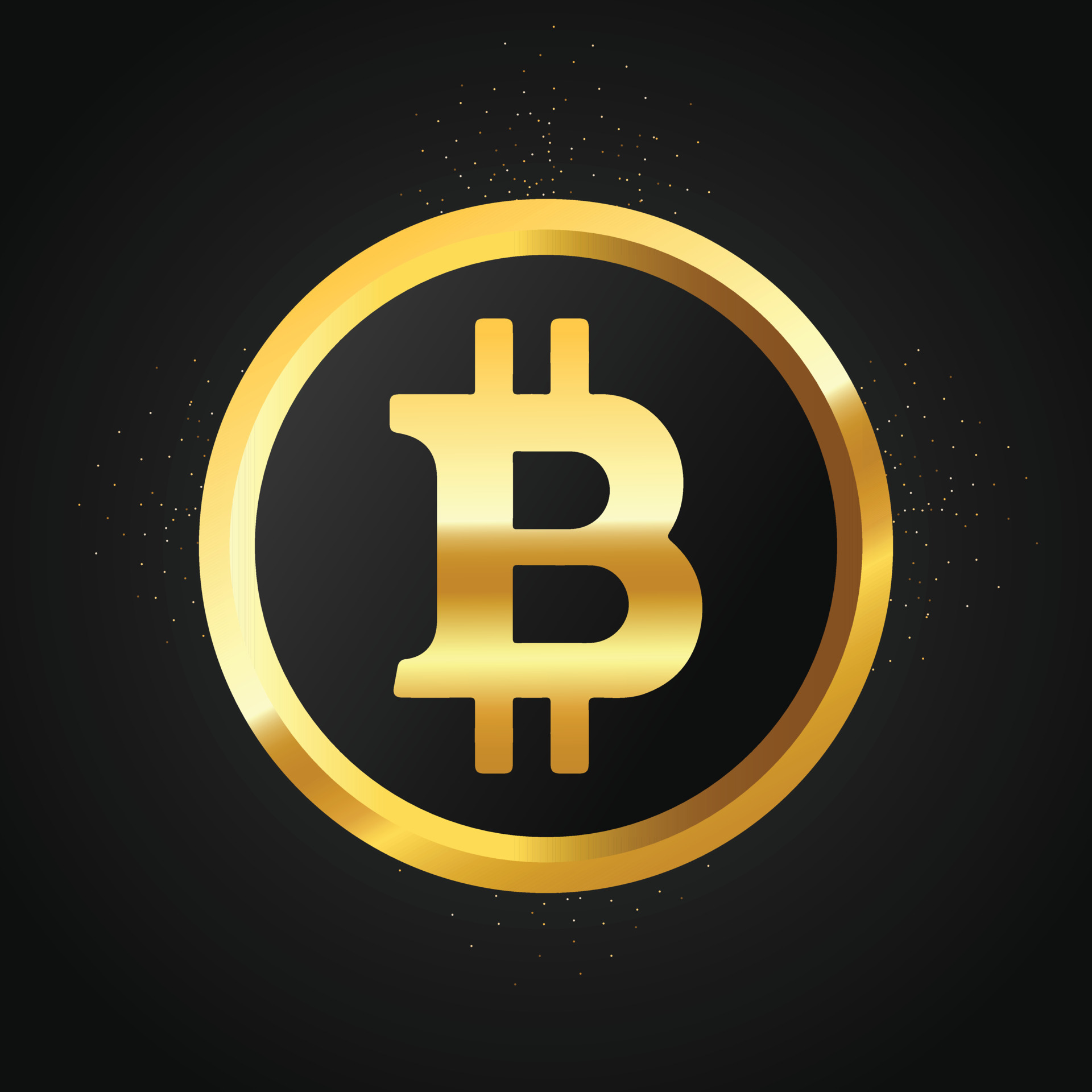 d'oro bitcoin moneta. crypto moneta d'oro moneta bitcoin simbolo