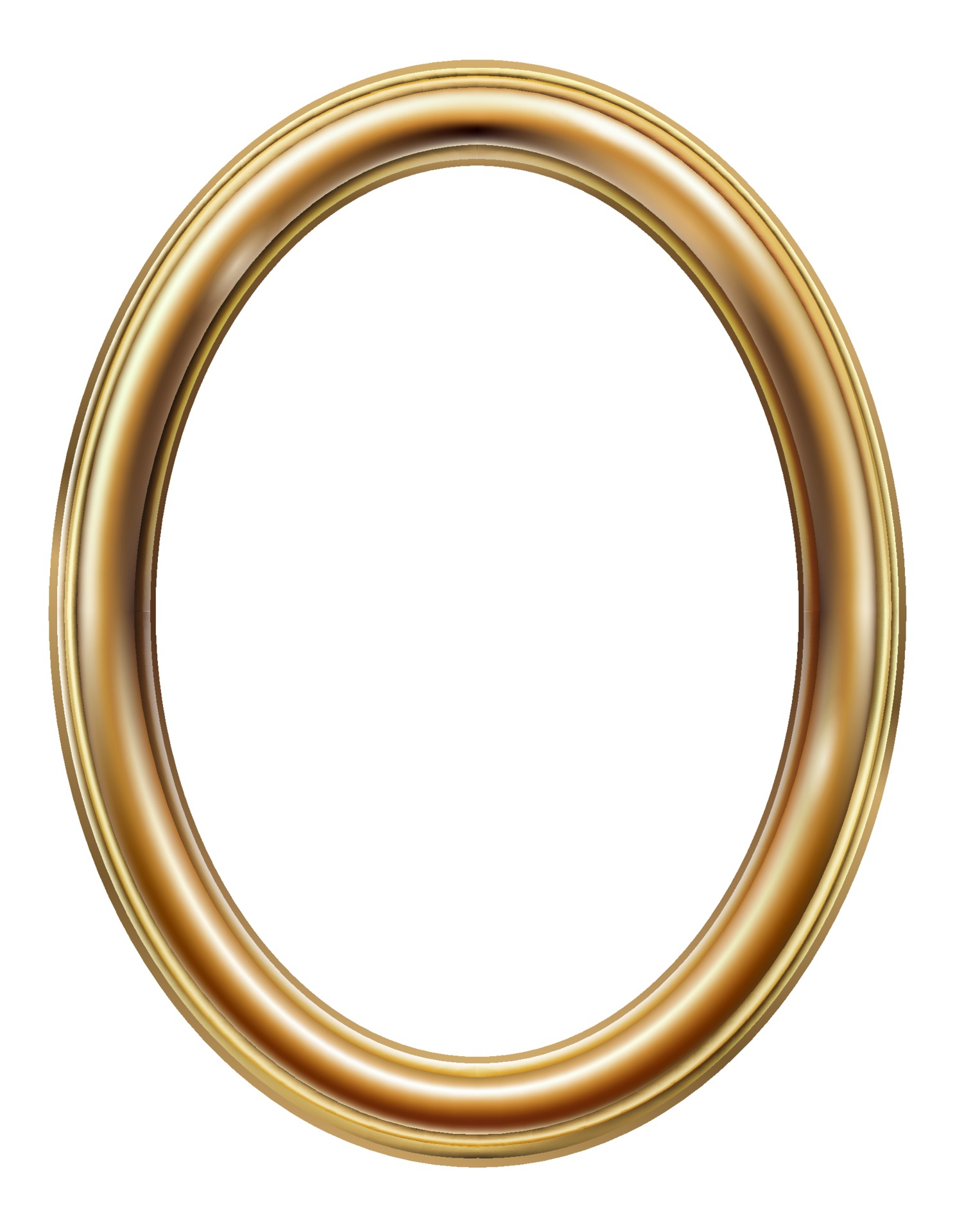 cornice dorata classica ovale 2369940 Arte vettoriale a Vecteezy