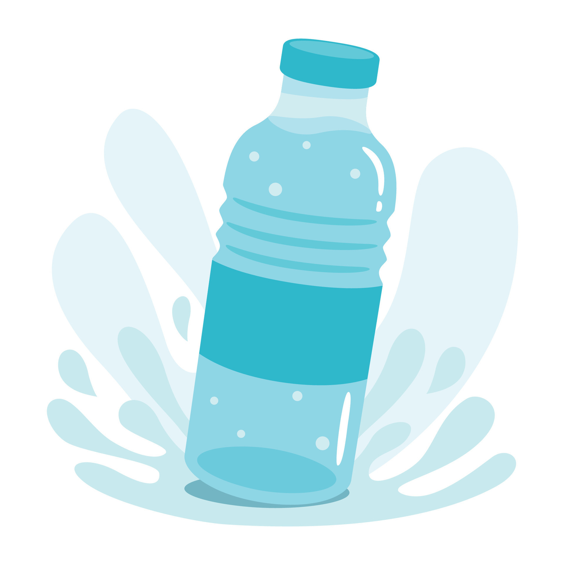 disegno di un' plastica acqua bottiglia 26782249 Arte vettoriale a Vecteezy
