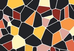 voronoi diagramma colorato trama geometrica delle piastrelle, sfondo, trama di pietra disegnata a mano, motivo a mosaico vettoriale in tessuto stampato