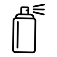 vettore icona vernice liquida. illustrazione del simbolo del contorno isolato