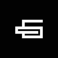 design moderno del logo della lettera g del monogramma vettore