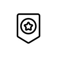 vettore icona bonus. illustrazione del simbolo del contorno isolato