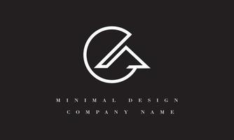 la o al design del logo minimale vettore