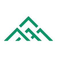 il simbolo delle montagne, il simbolo delle colline è semplice e rappresenta l'essenza delle montagne collinari. icone vettoriali modificabili in formato eps10