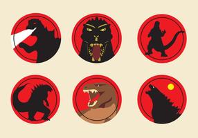 Godzilla Icons