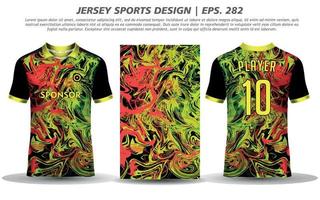 maglia da calcio design da calcio sublimazione sport t shirt design premium collezione vettoriale per corse, ciclismo, giochi, motocross