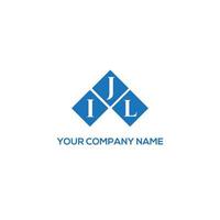ijl lettera logo design su sfondo bianco. ijl creative iniziali lettera logo concept. ijl disegno della lettera. vettore