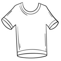 t-shirt estiva da spiaggia con adesivo doodle vettore