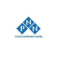 pnn lettera logo design su sfondo bianco. pnn iniziali creative lettera logo concept. disegno della lettera pnn. vettore