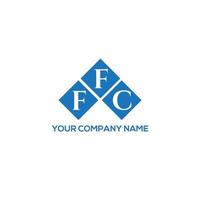 ffc lettera logo design su sfondo bianco. ffc creative iniziali lettera logo concept. disegno della lettera ffc. vettore