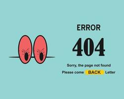errore pagina 404 concetto di sfondo vettore