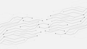 struttura del circuito stampato ad alta tecnologia. sfondo astratto con illustrazione vettoriale della scheda madre elettronica.