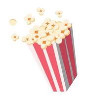 pop corn del cinema vettore