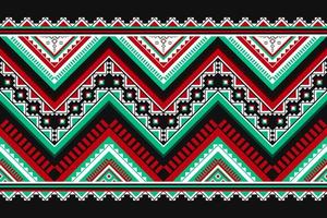 modello etnico orientale tradizionale. motivo geometrico in tribale. design per sfondo, carta da parati, illustrazione vettoriale, tessile, tessuto, abbigliamento, batik, moquette, ricamo. vettore