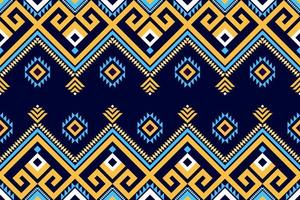 modello senza cuciture etnico geometrico astratto tradizionale. stile a righe orientali. design per sfondo, carta da parati, illustrazione, tessile, tessuto, abbigliamento, batik, moquette, ricamo. vettore