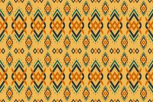 modello senza cuciture etnico orientale ikat tradizionale. tessuto stile indiano. design per sfondo, carta da parati, illustrazione vettoriale, tessuto, abbigliamento, moquette, tessuto, batik, ricamo. vettore