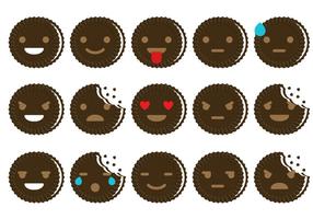 Vettori Emoticon Oreo