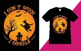 vettore di disegno della maglietta di halloween. maglietta, zucca, ragno, maglietta di Halloween, disegno della maglietta di Halloween,