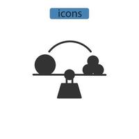 icone di meta-apprendimento simbolo elementi vettoriali per il web infografico