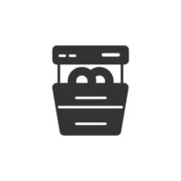 icone della lavastoviglie simbolo elementi vettoriali per il web infografica
